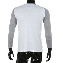 Load image into Gallery viewer, Men Long Sleeve T-Shirt Plain Cotton Tee Casual Top Blouse Shirt